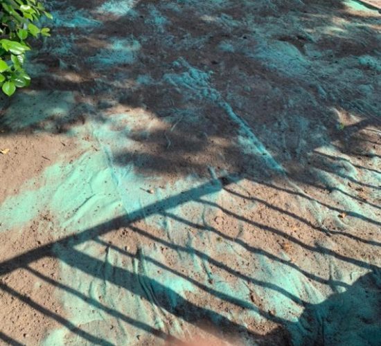 Cover with some soil